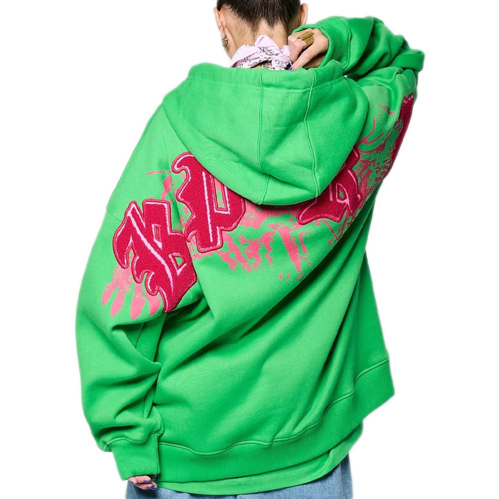 Kapuzenpullover Grün/Rosa Mann Kaporal SALTO Ansicht 2