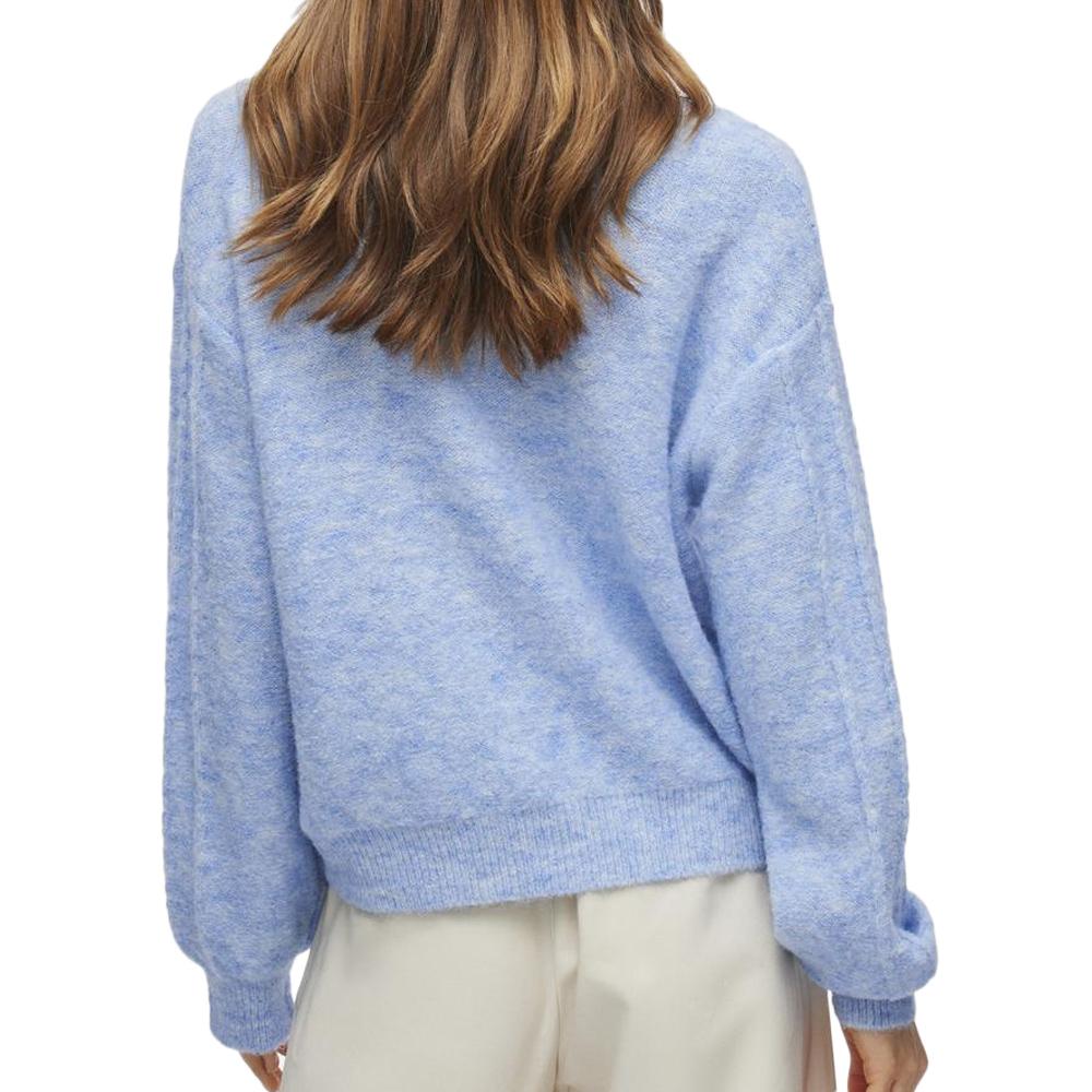 Pull Bleu Femme Vila Sally vue 2