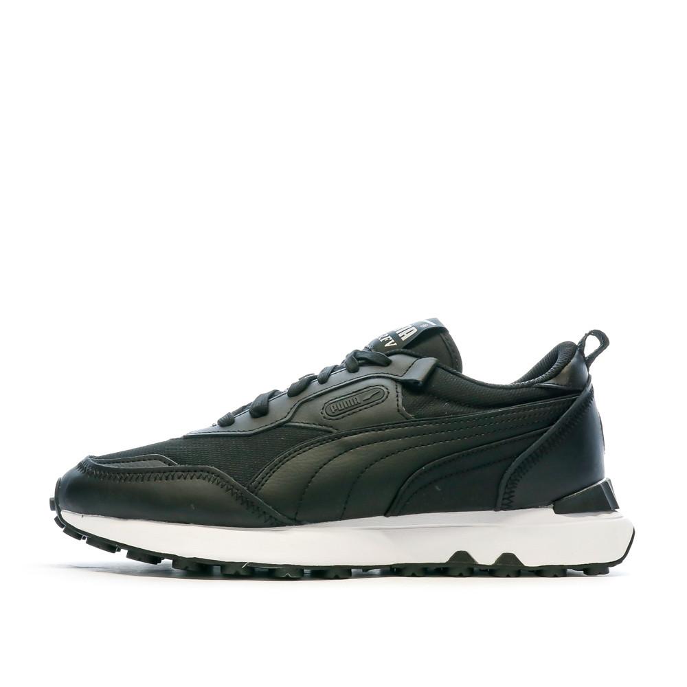 Baskets Noir/Blanche Homme Puma Rider pas cher