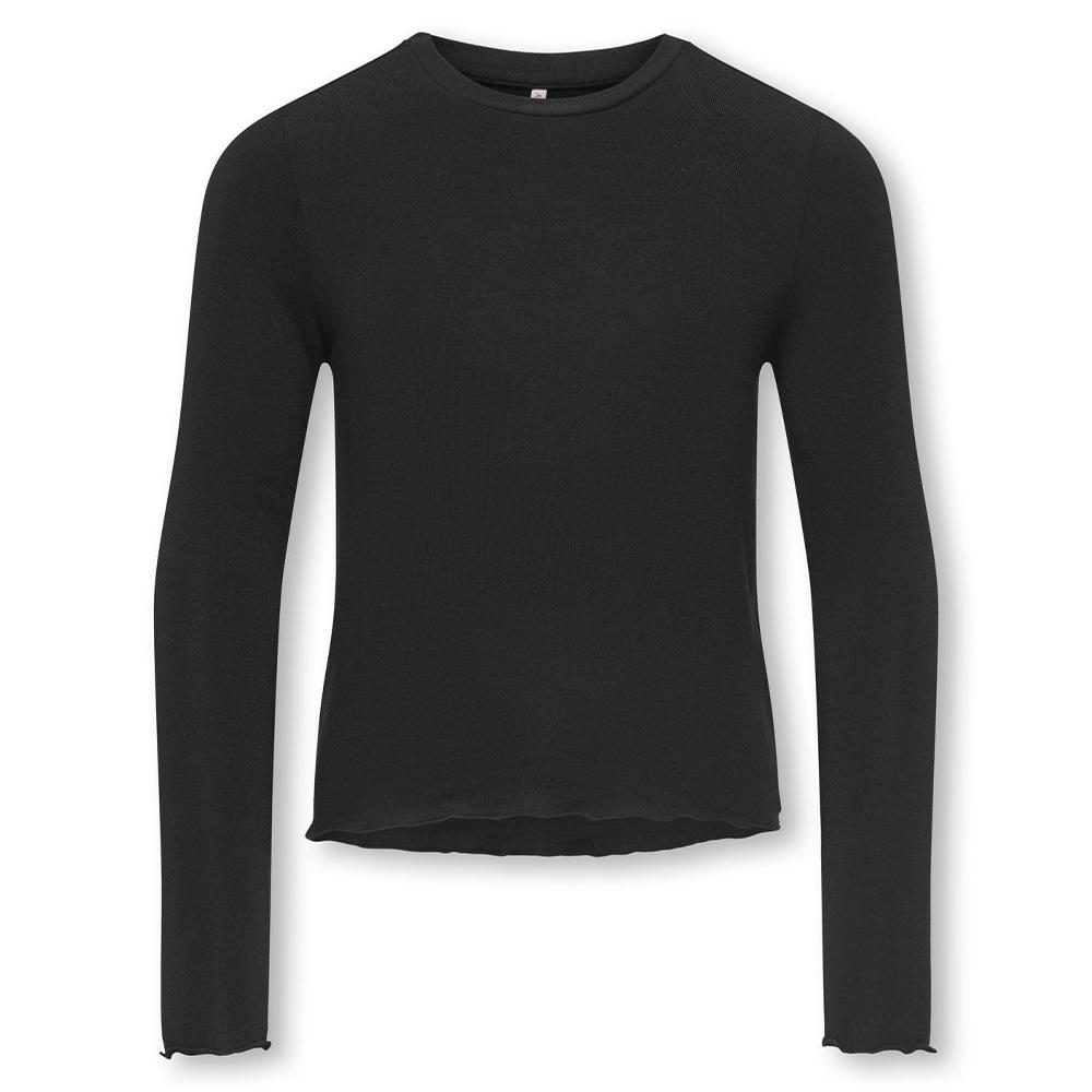 T-Shirt Noir Fille Kids ONLY Gamour pas cher