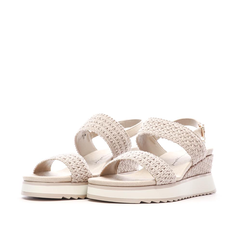 Sandales Ecru Femme XTI 143858 vue 6