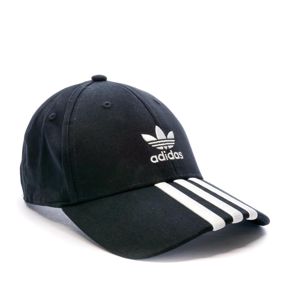 Casquette Noire/Blanc Homme Adidas Bball vue 2