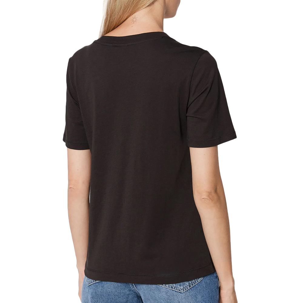 T-shirt Noir Femme G-Star Raw D19953 vue 2