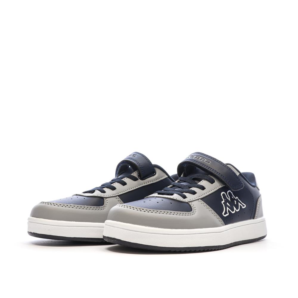 Baskets Grises/Marines Garçon Kappa Malone vue 6