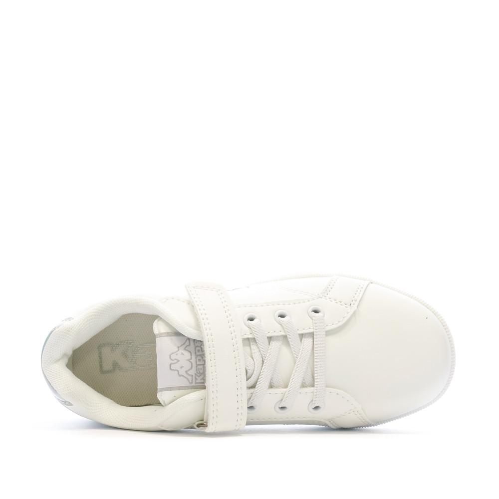 Baskets Blanches Fille Kappa Adenis vue 4