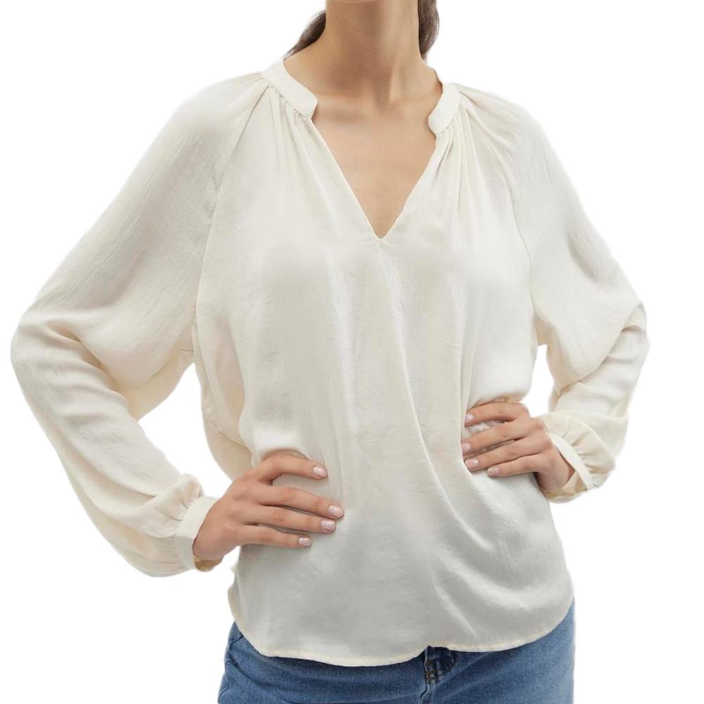 Blouse Écru Femme Vero Moda Aware Sunny pas cher
