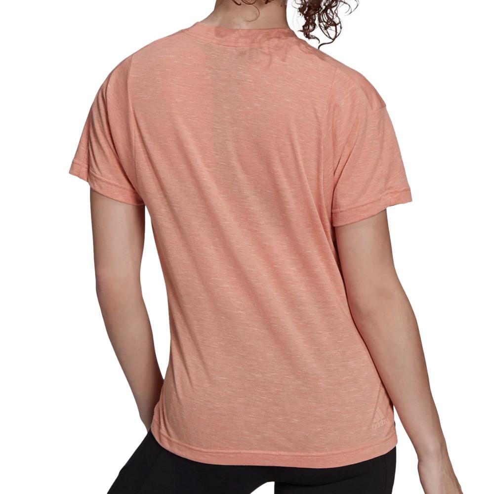 T-Shirt Saumon Femme Adidas Win 2.0 vue 2