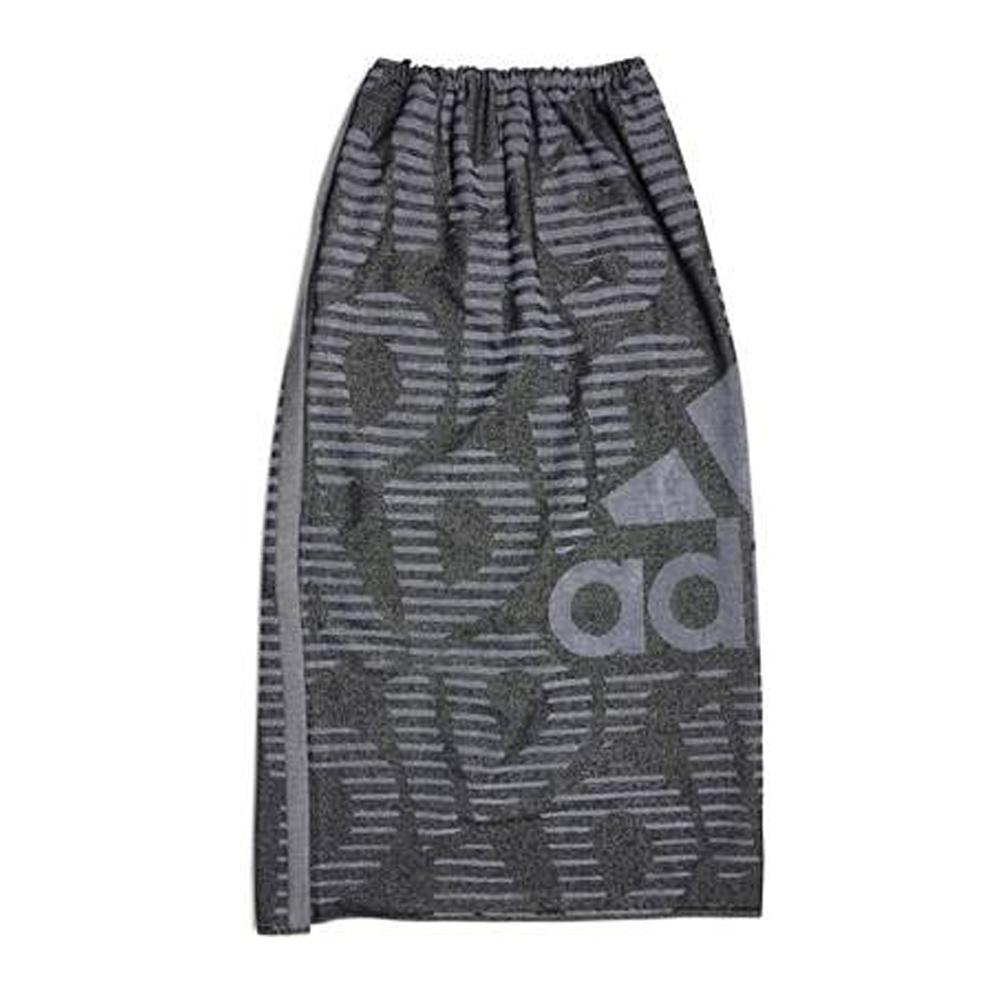 Serviette Noire/Grise Homme Adidas Wrap pas cher