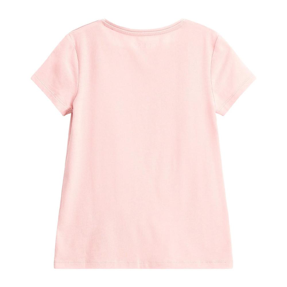 T-shirt Rose Fille Guess 1314 vue 2