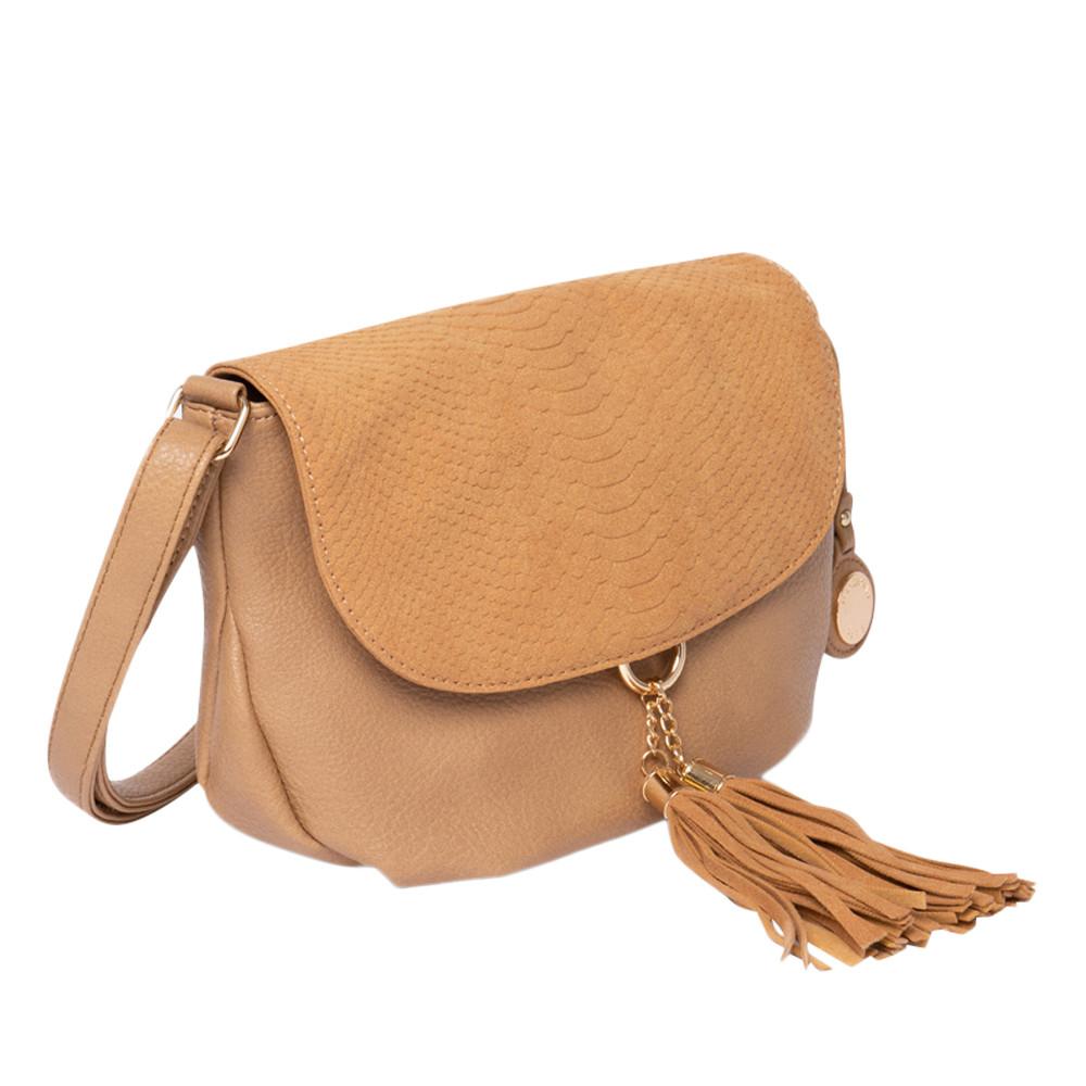 Sac bandoulière Beige Femme Manoukian Amy vue 3