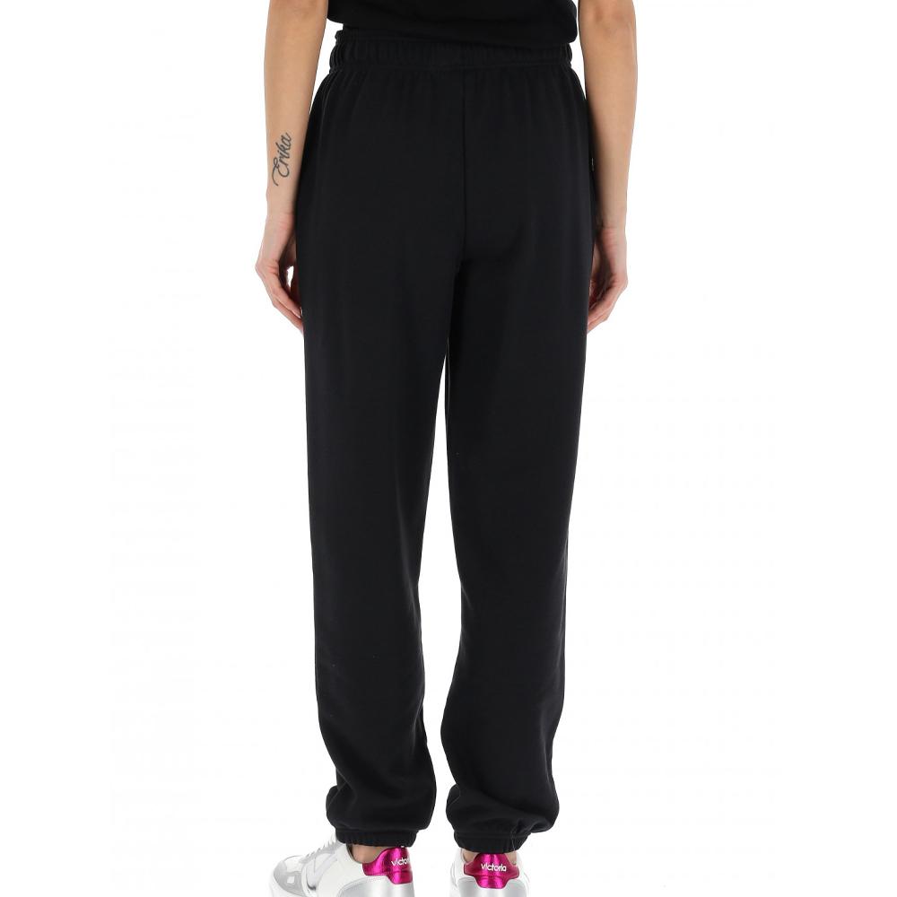 Jogging Noir Femme New Balance French Terry vue 2