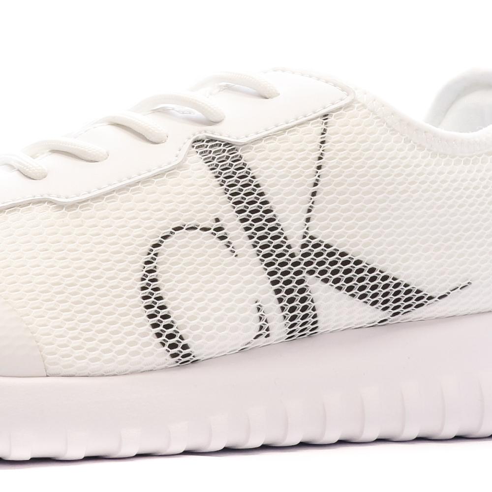 Baskets Blanche Homme Calvin Klein Jeans Sporty Runner Eva vue 7