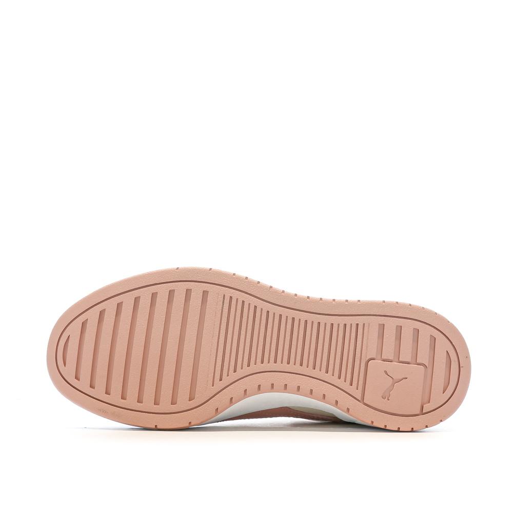 Baskets Rose/Blanche Femme Puma 394749-02 vue 5