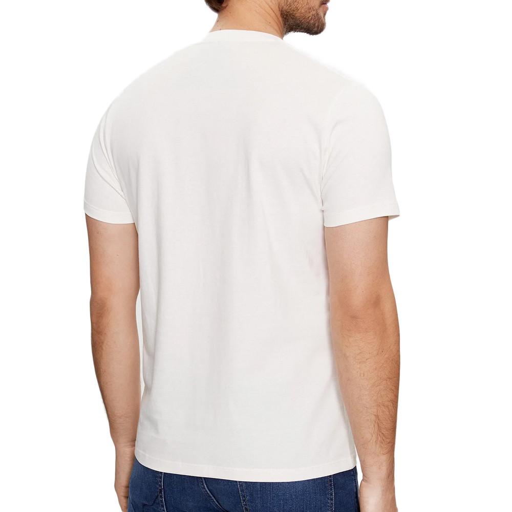 T-shirt Écru Homme Pepe jeans Castle vue 2