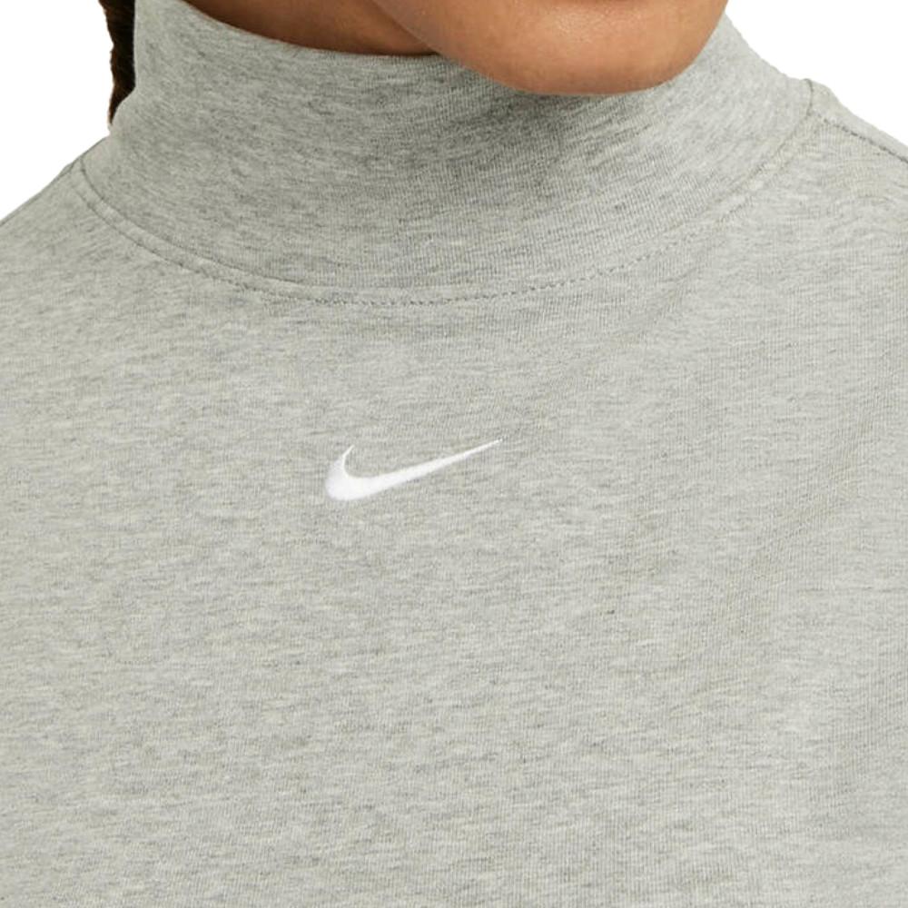 Débardeur Gris Femme Nike Essential Mock vue 3