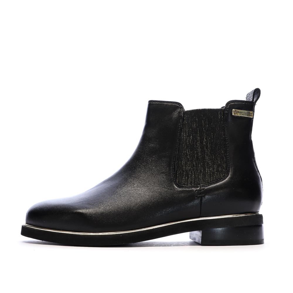 Bottines Noires Femme Les Tropéziennes Micky pas cher