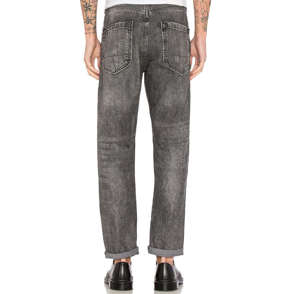 Jean Loose Gris Homme Scotch & Soda Breaker vue 2