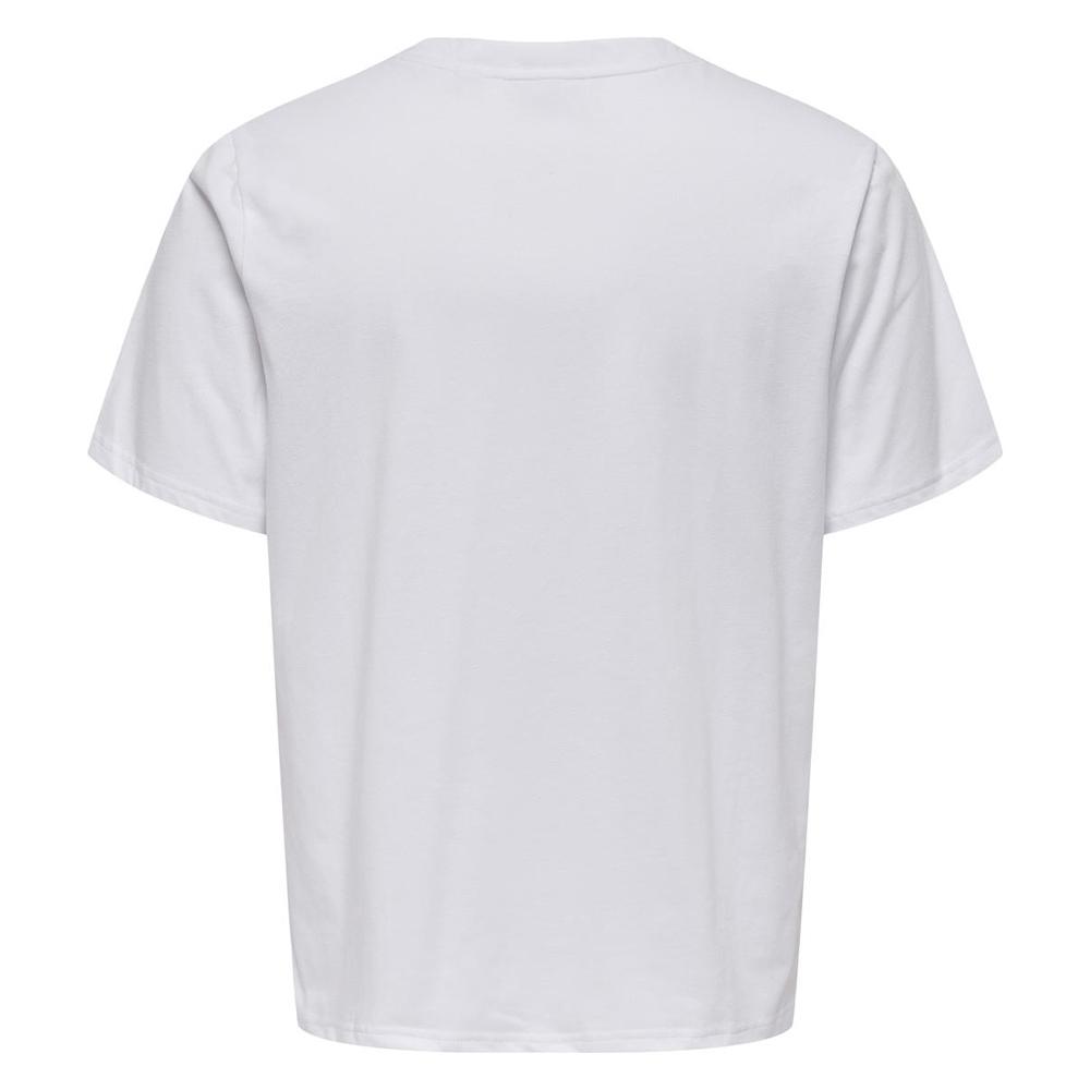 T-shirt Blanc Homme Only & Sons Chinois vue 2