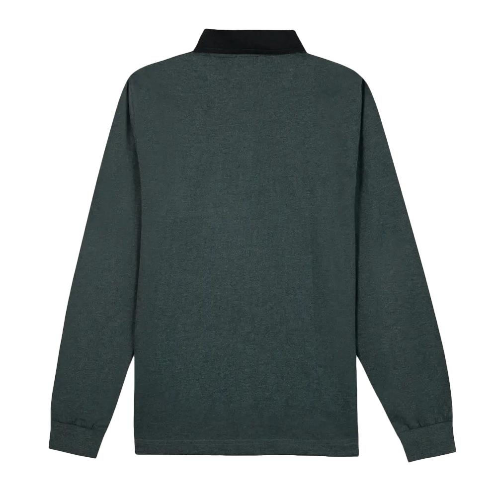 Polo Manches Longues Vert Homme TBS PEKANPOL vue 2