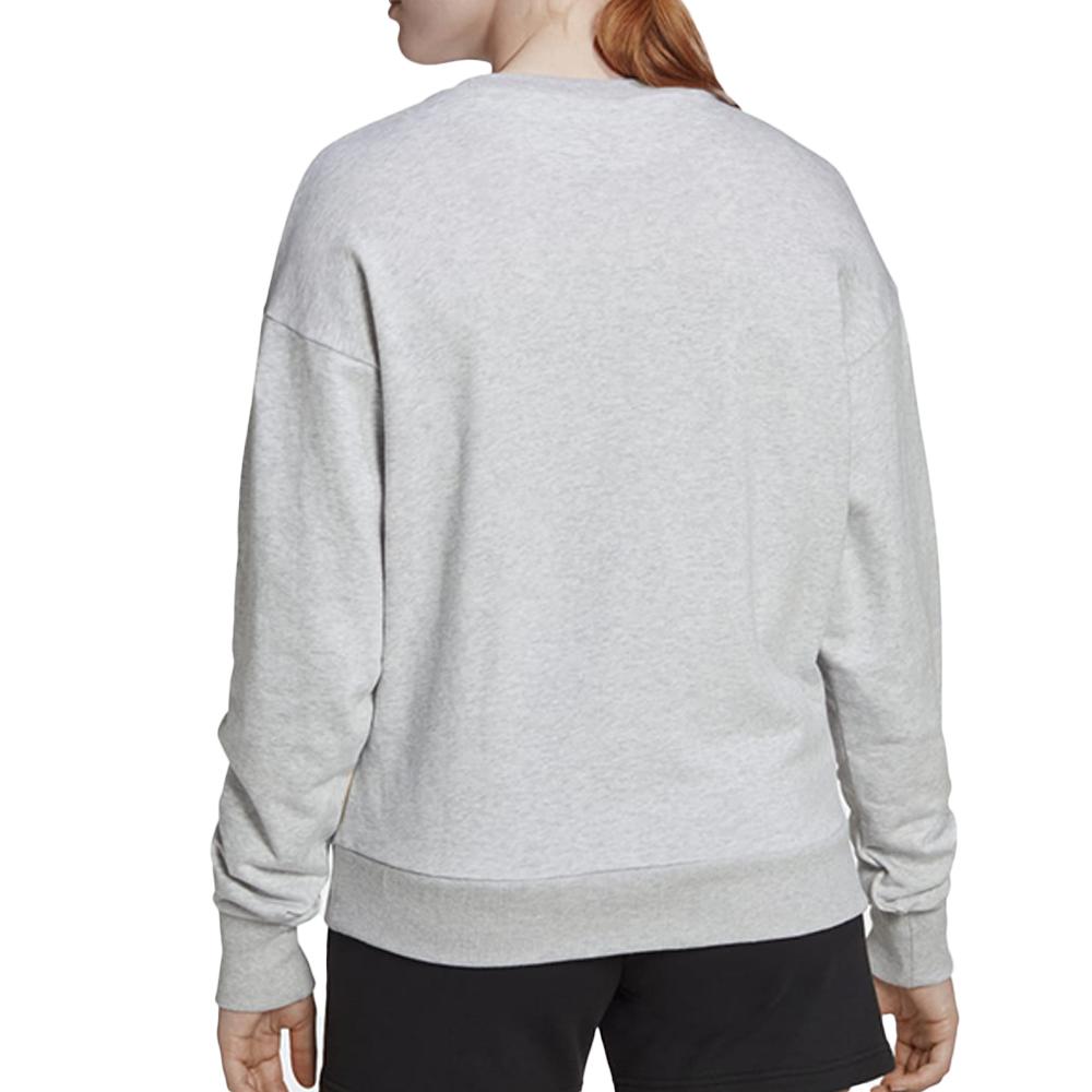 Sweat Gris Femme Adidas HH8505 vue 2