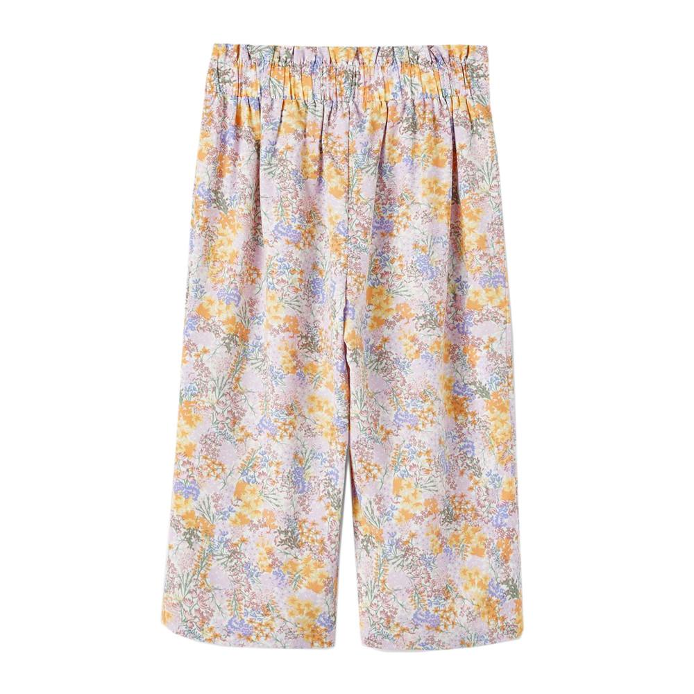 Pantalon Mauve à fleurs Fille Name It Vinaya vue 2