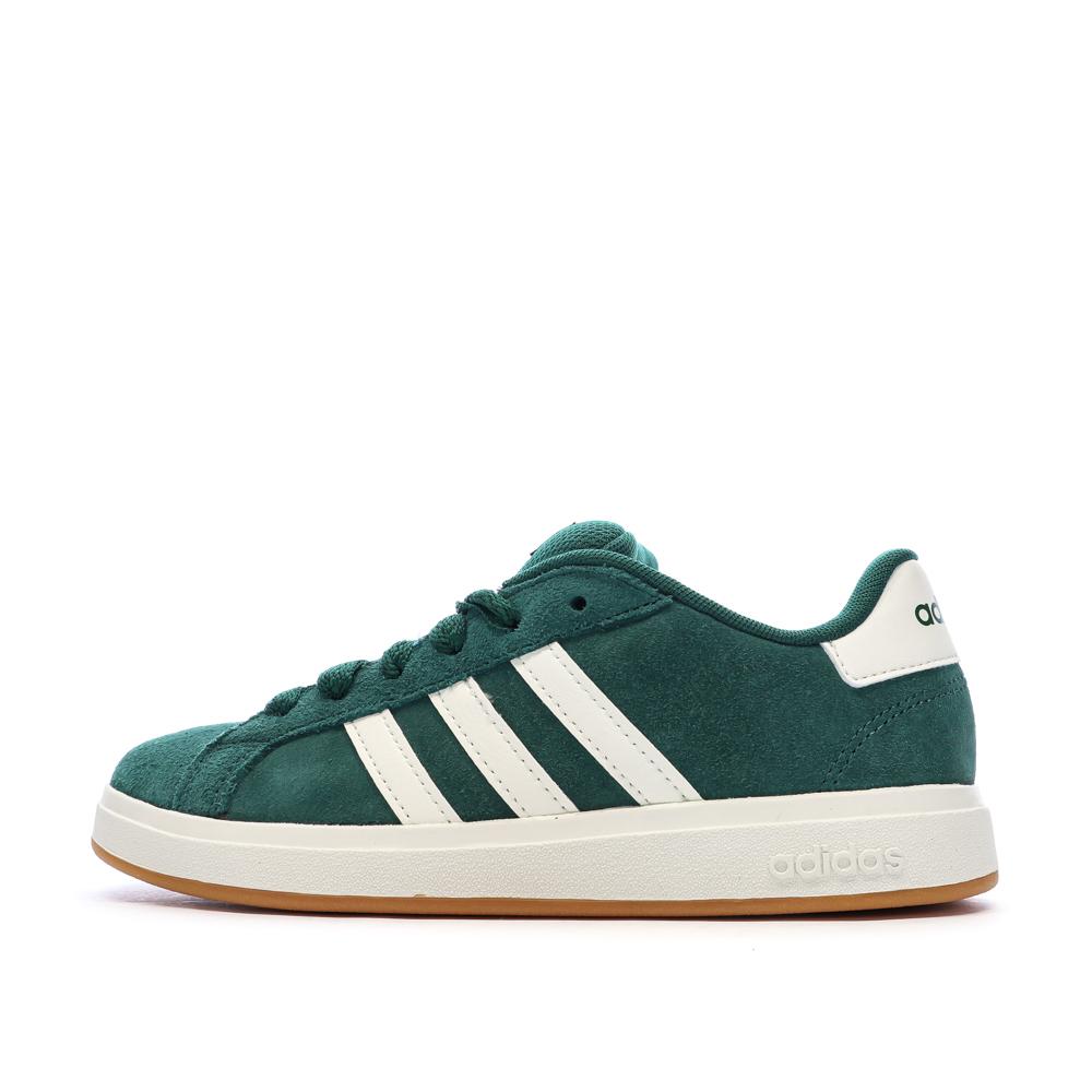 Baskets Vertes Garçon/Fille Adidas Grand Court 00s pas cher