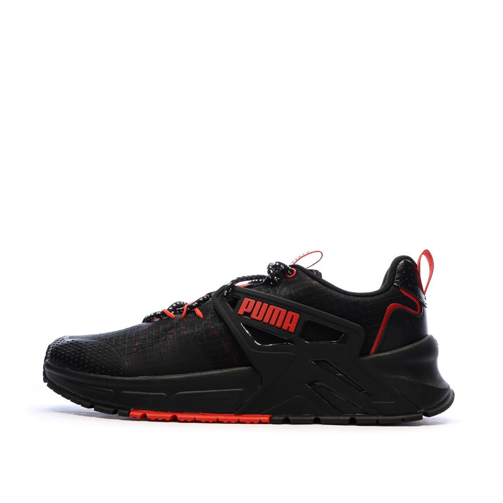 Baskets Noires/Rouges Homme Puma Pacer pas cher