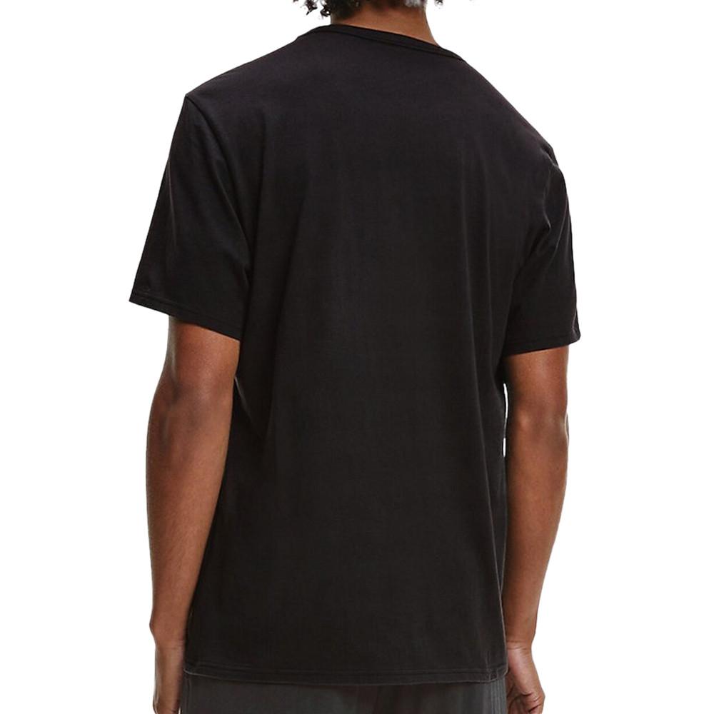 T-shirt Noir Homme Calvin Klein Intense Power vue 2