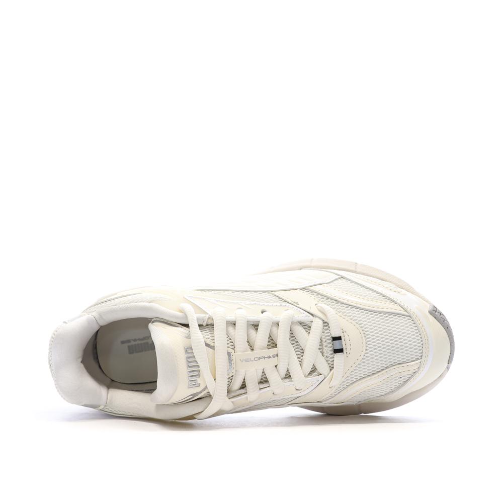 Baskets Blanches Femme Puma Velophasis Always On vue 4