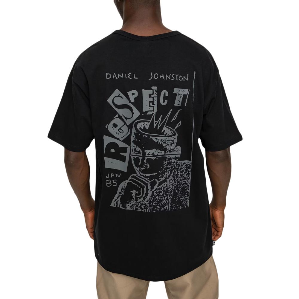 T-shirt Noir Homme Vans X Daniel Johnston vue 2