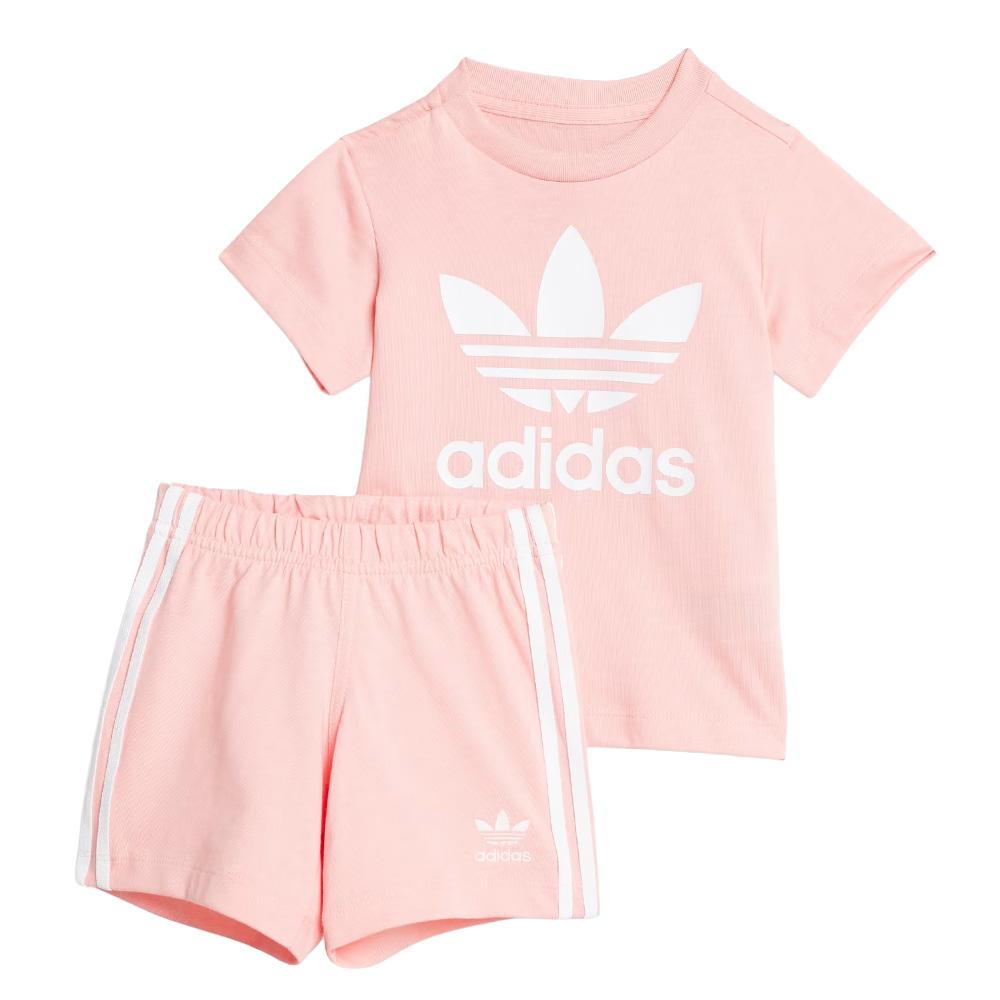 Adidas Girls Pink Outfit JC6580 affordable