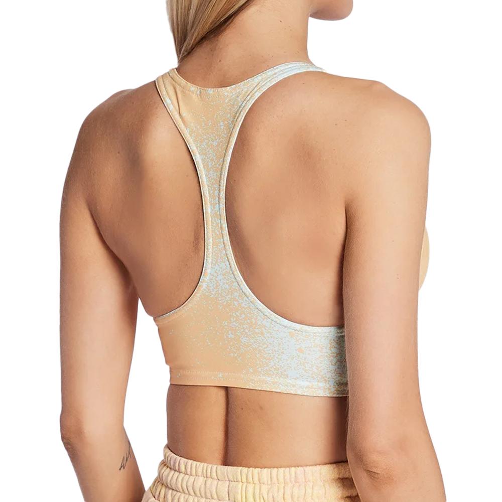 Brassière Orange Femme Adidas HL6596 vue 2
