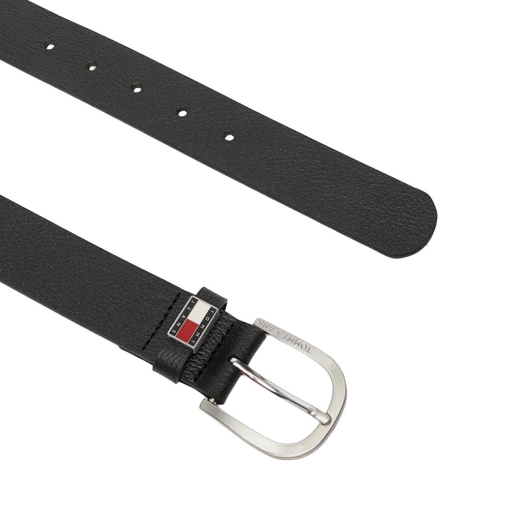 Cinturón negro para hombre Tommy Hilfiger Tjm Ryan 3.5 ver 2