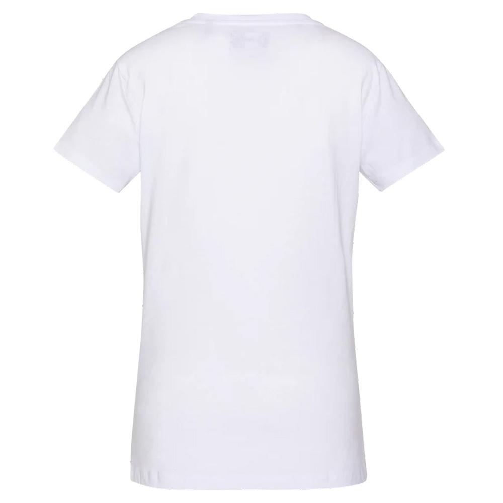 T-Shirt Blanc Femme Schott TSBRODEDW vue 2