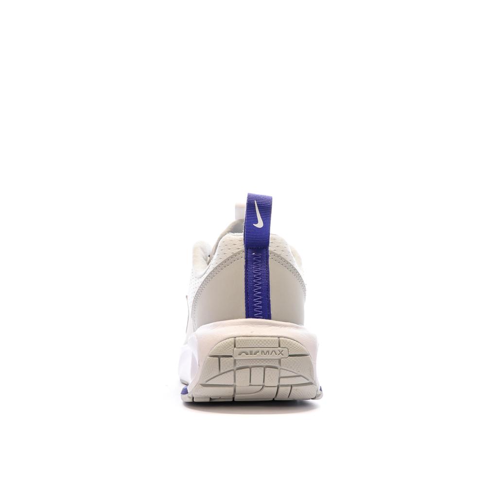 Baskets Blanches/Violettes Femme Nike Intrlk vue 3