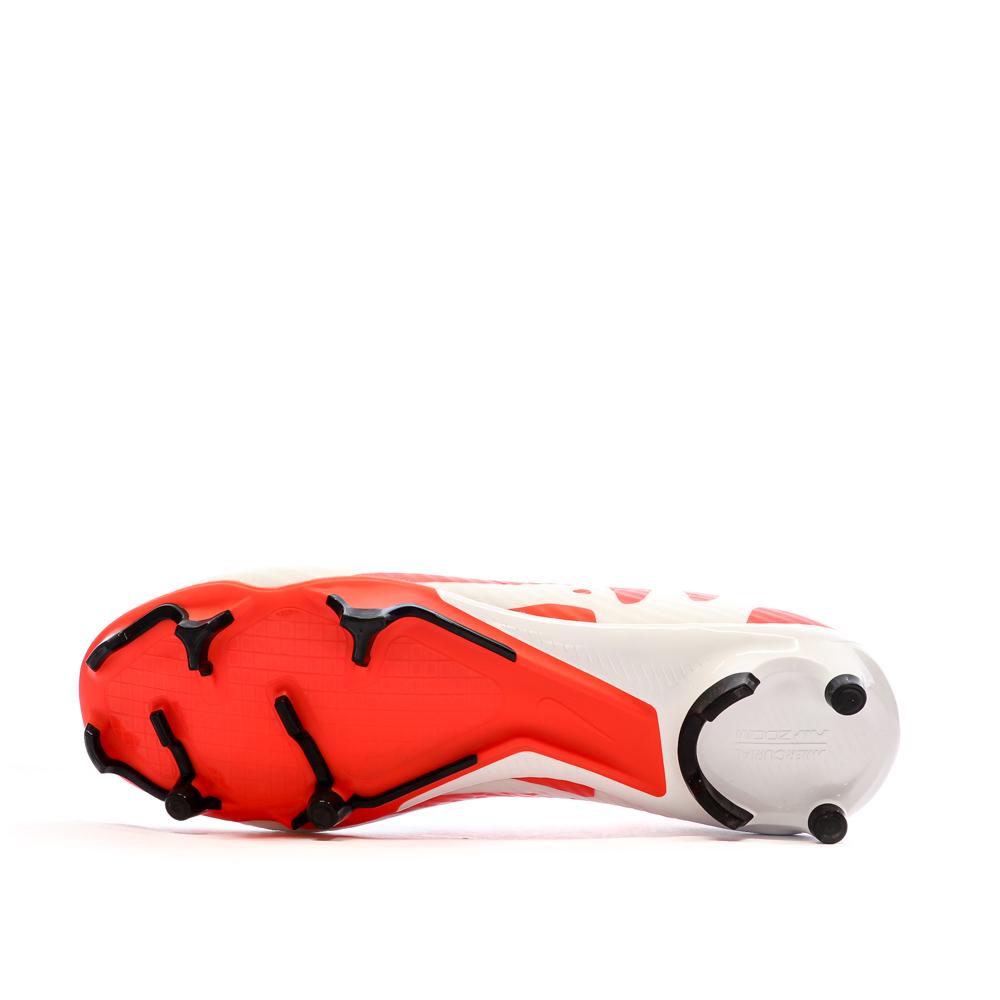 Chaussures de Foot Blanc/Rouge Homme Nike Zoom Superfly 9 Academy FG/MG vue 5