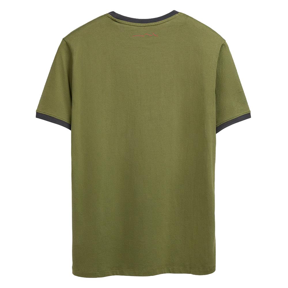 T-Shirt Vert Homme Teddy Smith Tee 21 vue 2