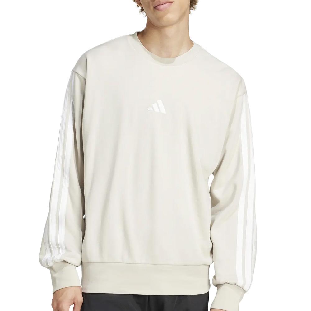 Sweat Beige Homme Adidas JE6377 pas cher