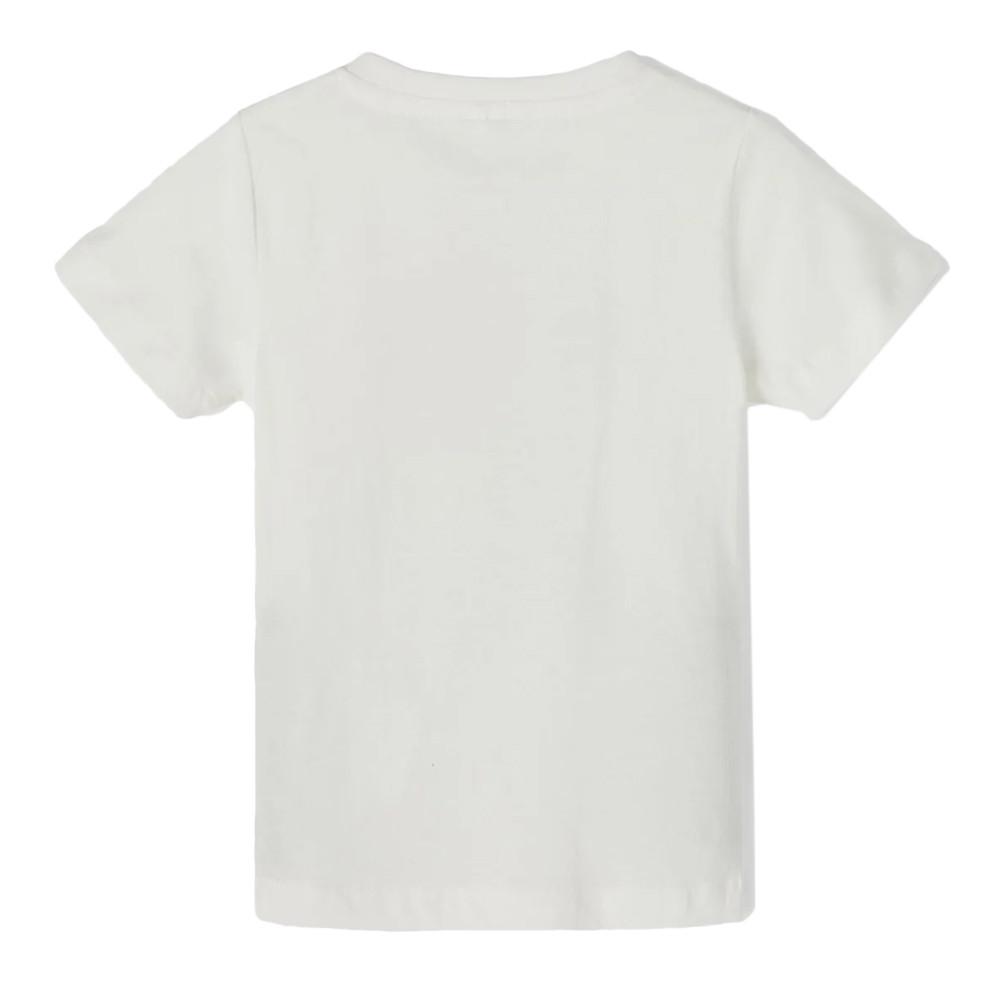 T-shirt Blanc Garçon Name it Fritz vue 2