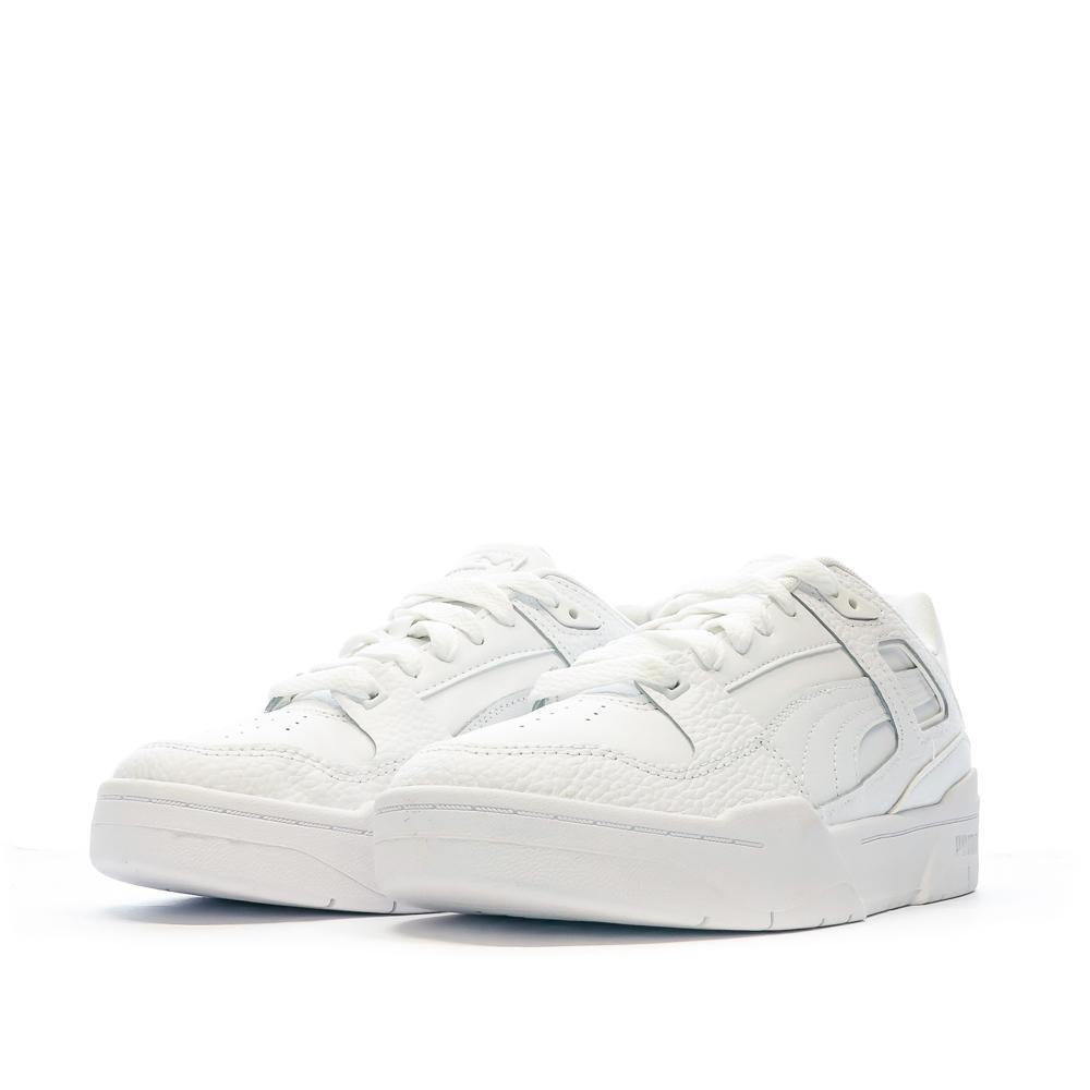 Baskets Blanche Femme Puma Slipstream vue 5
