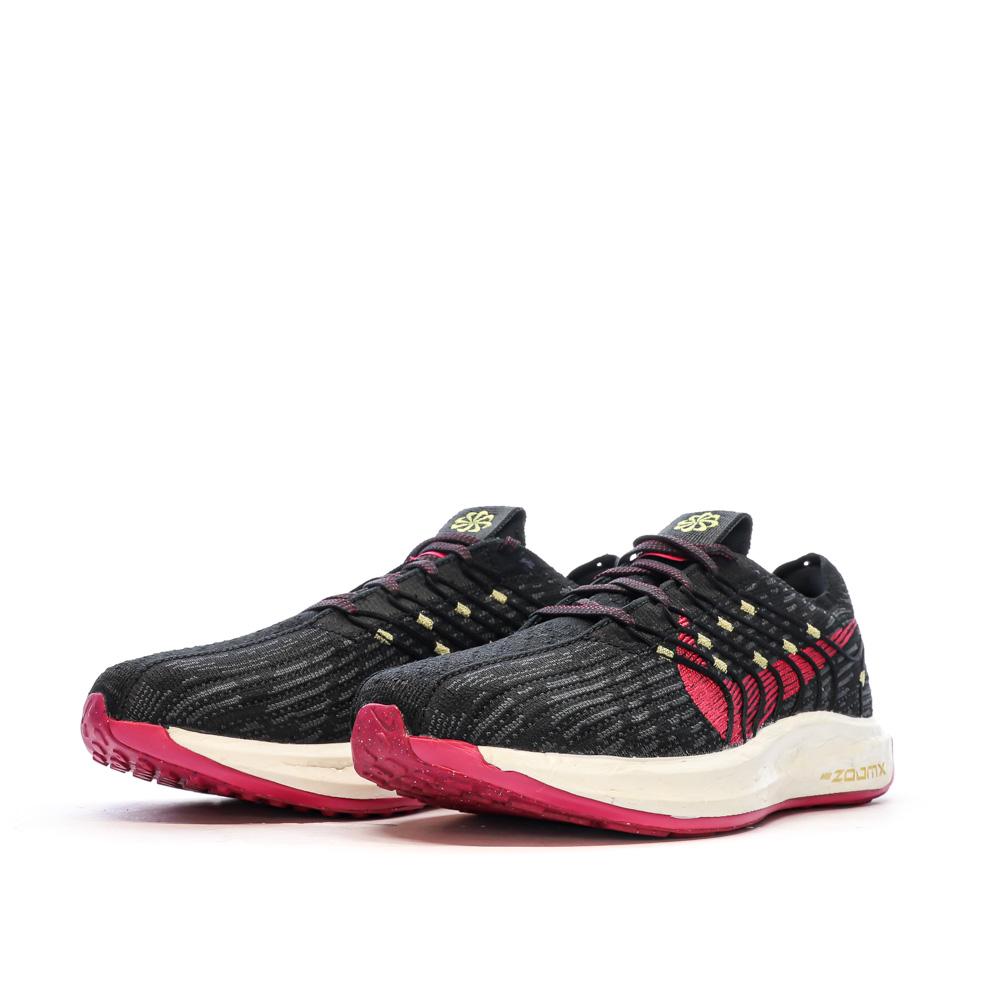Chaussures de Running Noire/Rose Femme Nike Pegasus Turbo Next Nature vue 6
