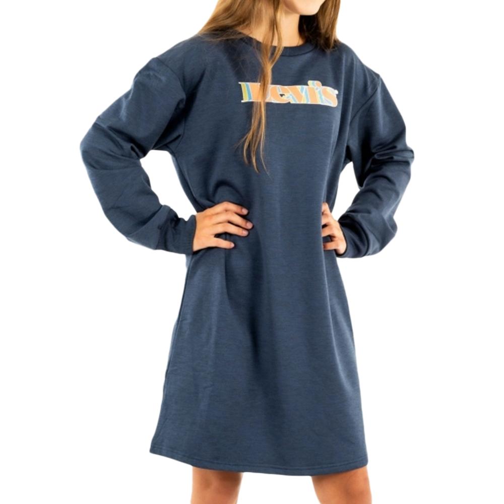 Robe Marine Fille Levi's 4ED735 pas cher