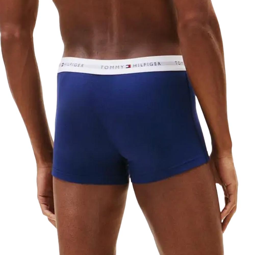 X3 Boxers Bleu/Écru Homme Tommy Hilfiger UM0UM02761 vue 3