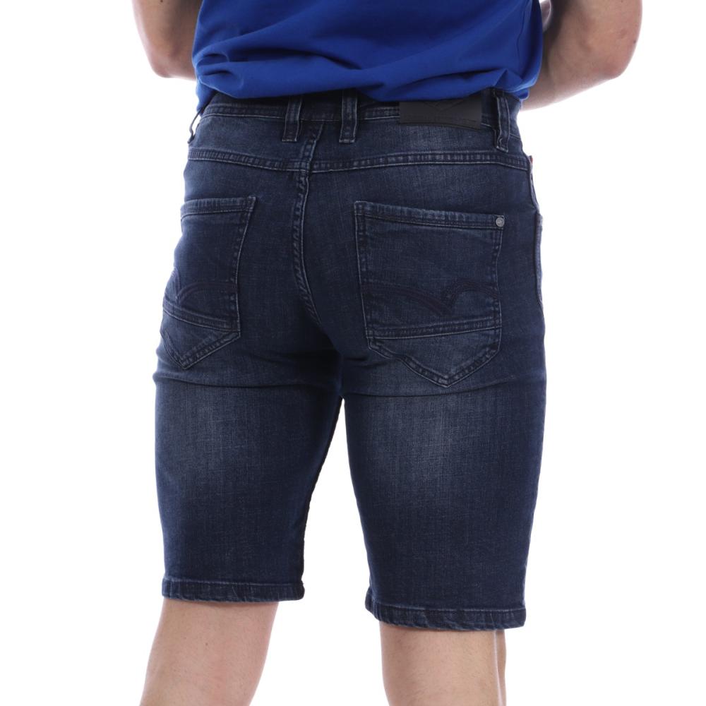 Bermuda Denim Bleu Homme Lee Cooper OZARK vue 2