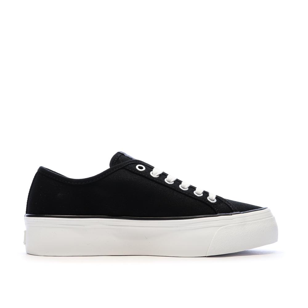 Baskets Noires Femme Calvin Klein Jeans Vulc vue 2