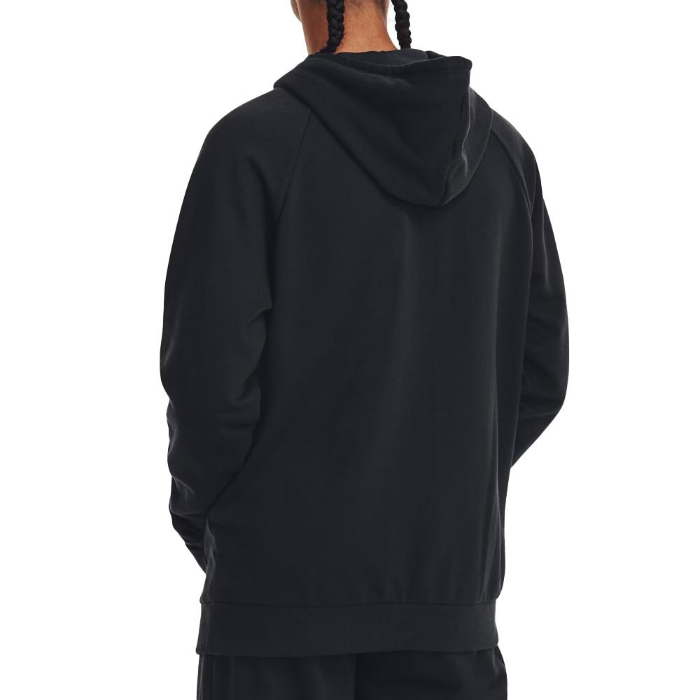 Sweat Capuche Noir Homme Under Armour Rival 1379758 vue 2