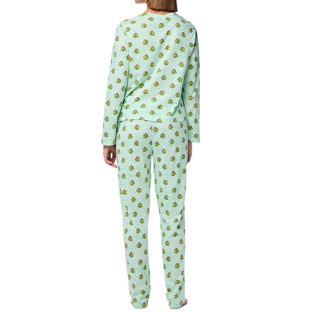 Pyjama Vert Femme Pieces Freya vue 2