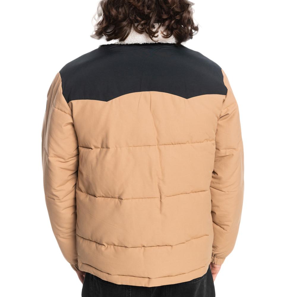 Doudoune Marron/Noire Homme Quiksilver The Puffer vue 2