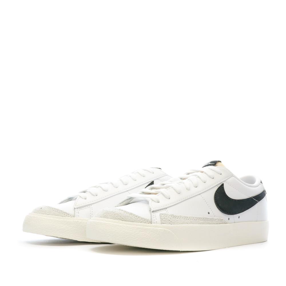Baskets Blanches Mixte Nike Blazer Low '77 vue 6