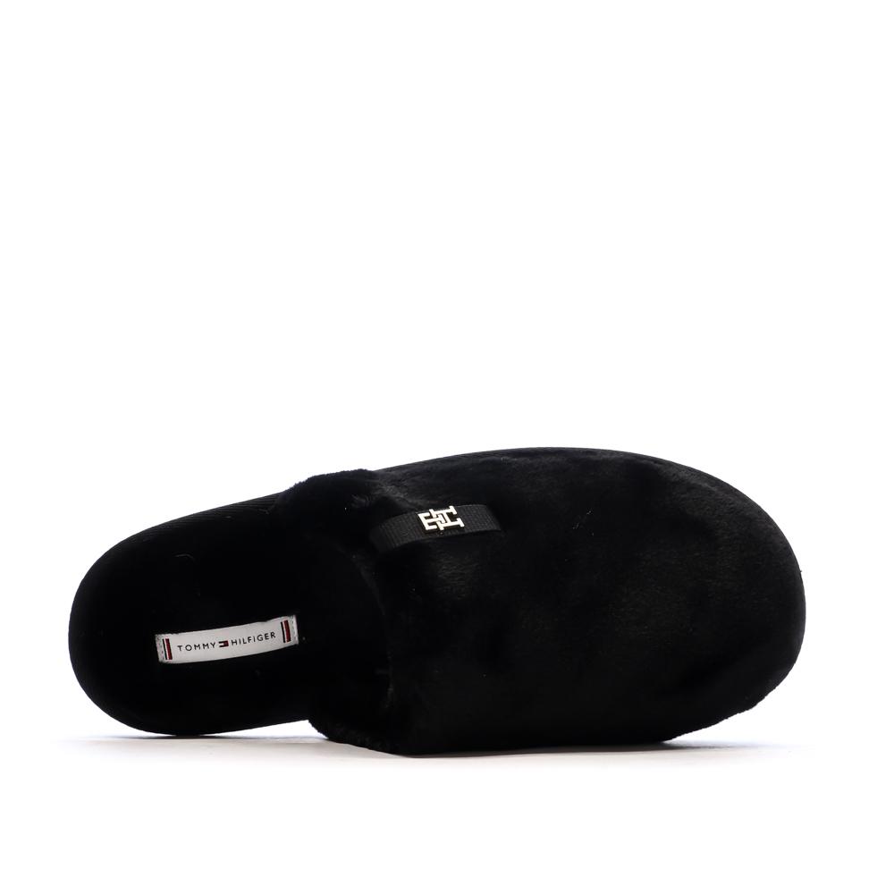 Chausson Noir Femme Tommy Hilfiger House vue 4